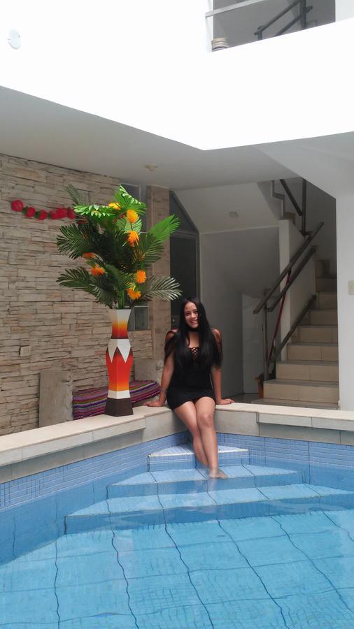 Hospedaje Casa Blanca Beach Cajamarca Dış mekan fotoğraf